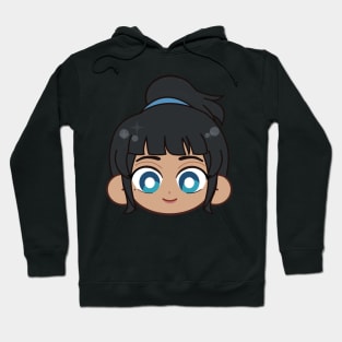 Cookie Chibi Head Nya Elemental Master of Water Hoodie